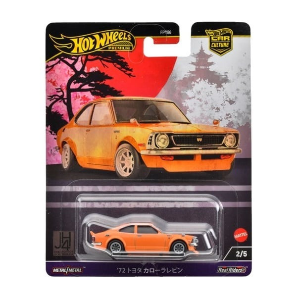 【史派克工廠】結單預購24年10月 Hot wheels 風火輪 汽車文化 JAPAN HISTORICS4  72 Toyota COROLLA LEVIN HRV69-9866 0822 Hot wheels 汽車文化 JAPAN HISTORICS4  72 Toyota COROLLA LEVIN HRV69-9866