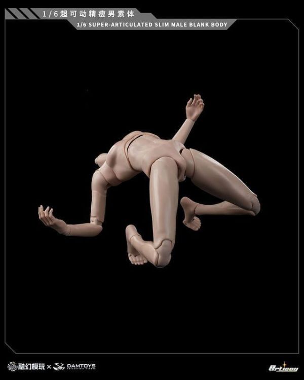 【史派克工廠】預購免運26年Q4 融幻模玩 1/6 超可動精瘦 寬肩白膚版 黃膚版 FSJB-01A&B 0427 融幻模玩 1/6 超可動精瘦 寬肩白膚版 黃膚版 FSJB-01A&B
