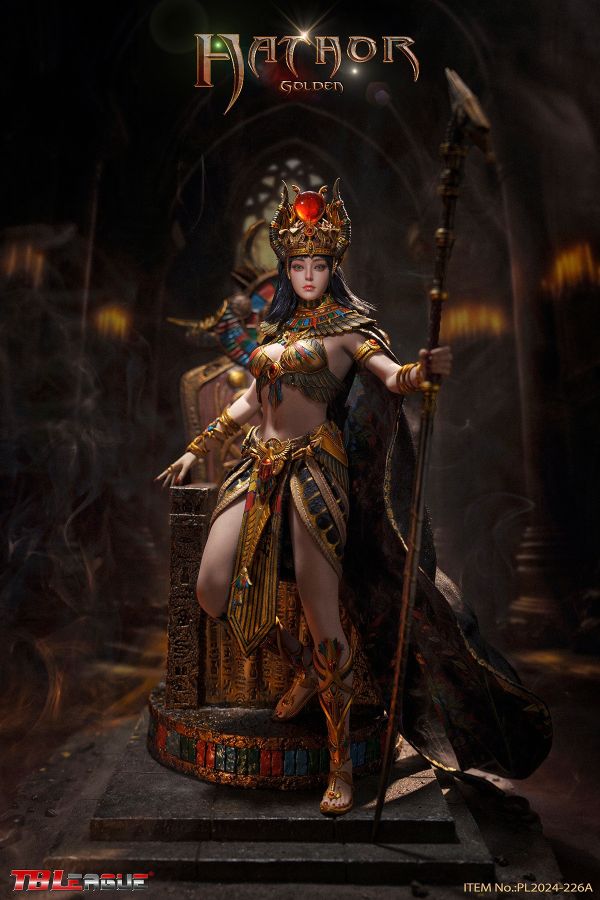 【史派克工廠】結單免運24年Q4 TBLeague 1/6古埃及神話 哈托爾 PL2024-226A 金色款 PL2024-226B 藍色款 0926 TBLeague 1/6古埃及神話 哈托爾 PL2024-226A 金色款 PL2024-226B 藍色款