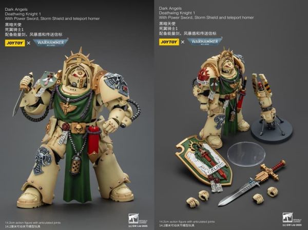 【史派克工廠】預購25年11月 joytoy 暗源 黑暗天使 死翼騎士 配備能量劍風暴盾和傳送信標戰錘 終結者 1009 joytoy 暗源 黑暗天使 死翼騎士 配備能量劍風暴盾和傳送信標戰錘 終結者
