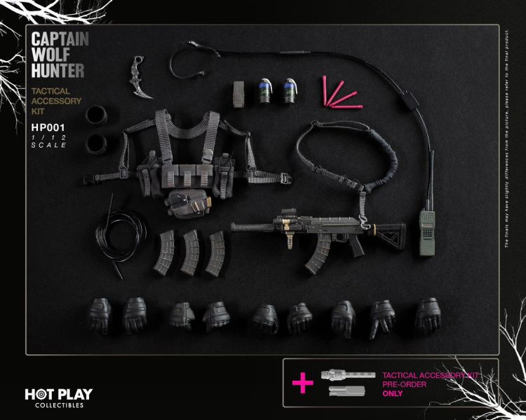【史派克工廠】結單26年Q1 HOT PLAY 惡靈古堡8 克里斯 獵人隊長 戰術配件包 0710 HOT PLAY 惡靈古堡8 克里斯 獵人隊長 戰術配件包