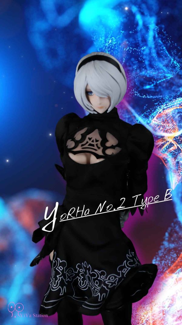 【史派克工廠】結單免運25年Q1 咿呀工作室 尼爾 自動人形 2B 機娘 1/6 可動人偶 1129 咿呀工作室 尼爾 自動人形 2B 機娘 1/6 可動人偶