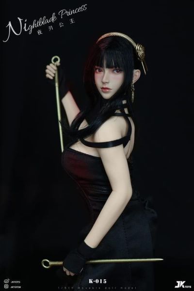 【史派克工廠】預購免運26年Q3 JKTOYS 1/6夜刃公主 約爾cosplay版-頭雕服飾套裝 K-015 0427 JKTOYS 1/6夜刃公主 約爾cosplay版-頭雕服飾套裝 K-015