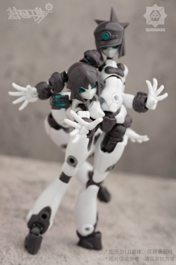 【史派克工廠】預購免運26年2月 全開工作室 基因干涉 QK-ST-002 素體套裝02 組裝模型 0113 全開工作室 基因干涉 QK-ST-002 素體套裝02 組裝模型