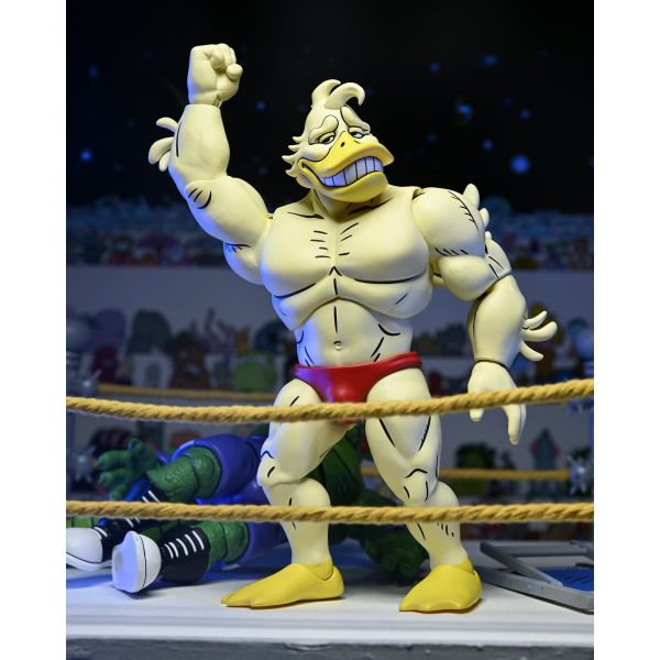 【史派克工廠】預購免運25年12月 NECA 忍者龜 樹樁摔角 Ace Duck 阿奇漫畫 7吋 可動 1009 NECA 忍者龜 樹樁摔角 Ace Duck 阿奇漫畫 7吋 可動