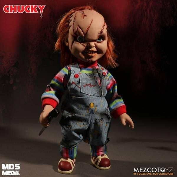 【史派克工廠】結單25年10月 Mezco MDS Mega 15吋巨大 鬼娃恰吉 會說話 Chucky 可動 0305 Mezco toyz 15吋 超巨大 鬼娃恰吉 會說話 Chucky 可動
