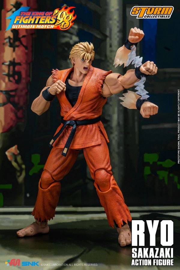 【史派克工廠】結單 預購免運Q3 Storm Toys 1/12 KOF 格鬥天王 拳皇98 阪崎亮 SKKF09 0103 Storm Toys 1/12 KOF 拳皇98 Ryo 阪崎亮 SKKF09