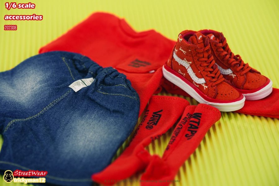 【史派克工廠】結單 預購23年7月 trickyMan12 1/6 StreetWear 衣物套裝 不含人偶 0621 trickyMan12 1/6 StreetWear 衣物套裝 不含人偶