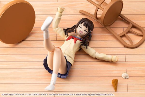 【史派克工廠】結單25年6月 壽屋 1/10 創彩少女庭園 自訂臉部＆水貼套組 Vol.5 結城圓用A 0219 壽屋 1/10 創彩少女庭園 自訂臉部＆水貼套組 Vol.5 結城圓用A