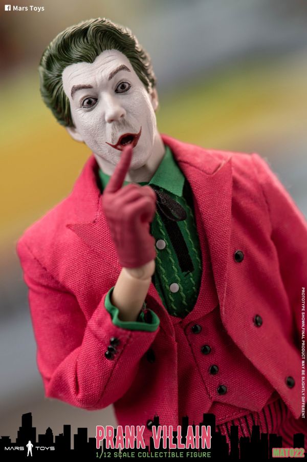 【史派克工廠】結單 預購免運Q2 Mars Toys 惡作劇 惡棍 小丑 1996 1/12布衣 可動 MAT022 0131 Mars Toys 惡作劇 惡棍 小丑 1996 1/12布衣 可動 MAT022