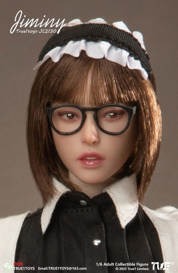 【史派克工廠】預購免運26年Q1 True1Toys 1/6 女僕吉米妮Jiminy 植髮 膠髮 2款 1020 True1Toys 1/6 女僕吉米妮Jiminy 植髮 膠髮 2款