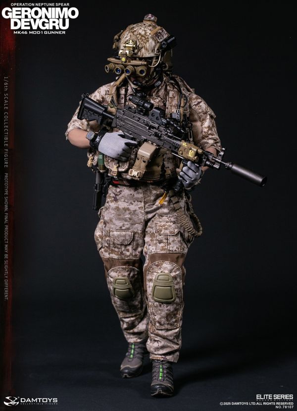 【史派克工廠】結單免運25年Q4 DAMTOYS 1/6 海軍特種作戰發展大隊 海神之矛行動 傑羅尼莫 機槍手 0613 DAMTOYS 1/6 海軍特種作戰發展大隊 海神之矛行動 傑羅尼莫 機槍手