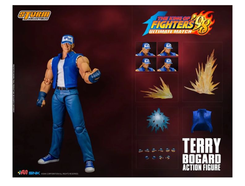 【史派克工廠】現貨 STORM toys 限定版 KOF 拳皇 泰瑞 藍色 STORM toys 限定版 KOF 拳皇 泰瑞 藍色