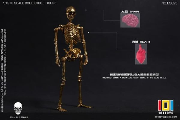 【史派克工廠】預購免運26年Q1 101TOYS 1/18 MINI骷髏骨架素體 共5款 1224 101TOYS 1/18 MINI骷髏骨架素體 共5款