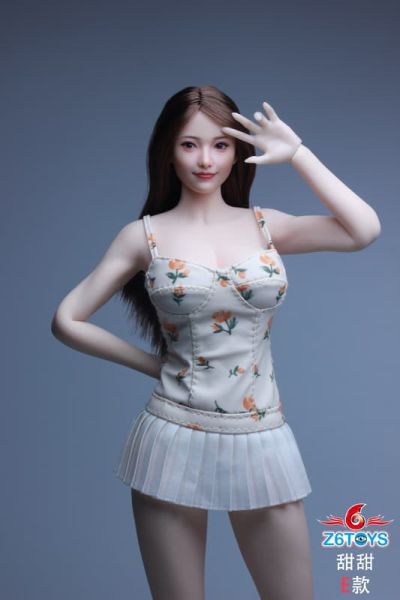 【史派克工廠】預購免運12月 Z6TOYS 1/6 亞洲可動眼笑容美女頭雕 甜 ZC021ABCDEF 6款 1125 Z6TOYS 1/6 亞洲可動眼笑容美女頭雕 甜 ZC021ABCDEF 6款