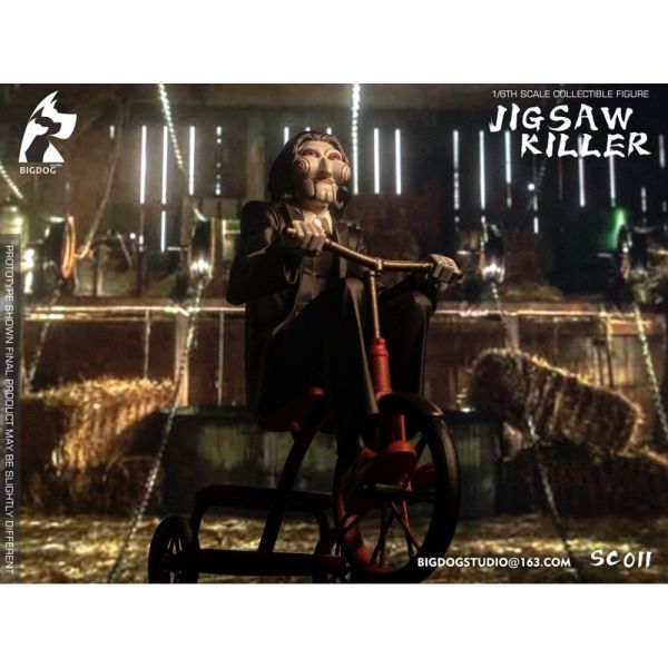 【史派克工廠】結單免運25年Q2 BIGDOG STUDIO NO:SC011奪魂鋸 拼圖狂魔 1/6可動人偶 0416 BIGDOG STUDIO NO:SC011奪魂鋸 拼圖狂魔 1/6可動人偶
