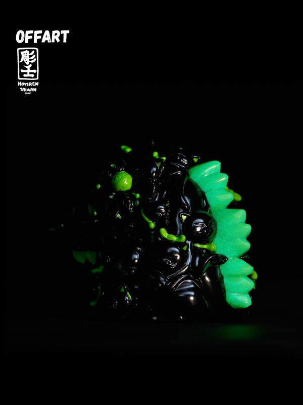 【史派克工廠】預購免運26年12月 OFFART x 彫壬 百貓紅蓮 Mini 墨翠曜夜 墨色編年Ⅱ限定 1105 OFFART x 彫壬 百貓紅蓮 Mini 墨翠曜夜 墨色編年Ⅱ限定