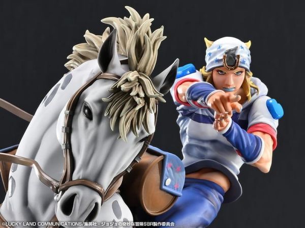 【史派克工廠】預購免運12月 超像Art JoJo的奇妙冒險第七部 飆馬野郎 喬尼·喬斯達＆慢舞者 完成品 0811 超像Art JoJo的奇妙冒險第七部 飆馬野郎 喬尼·喬斯達＆慢舞者 完成品
