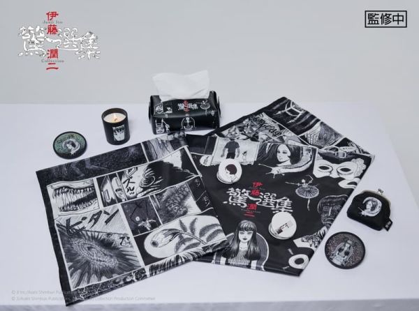 【史派克工廠】預購免運25年12月 辰星 伊藤潤二驚選集 面紙盒 1112 辰星 伊藤潤二驚選集 面紙盒