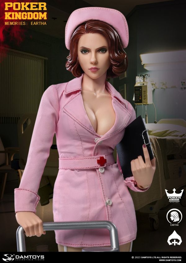 【史派克工廠】現貨 DAMTOYS 1/6撲克王國回憶篇 爾莎 Eartha GK004MX-A 0229 DAMTOYS 1/6撲克王國回憶篇 爾莎 Eartha GK004MX-A