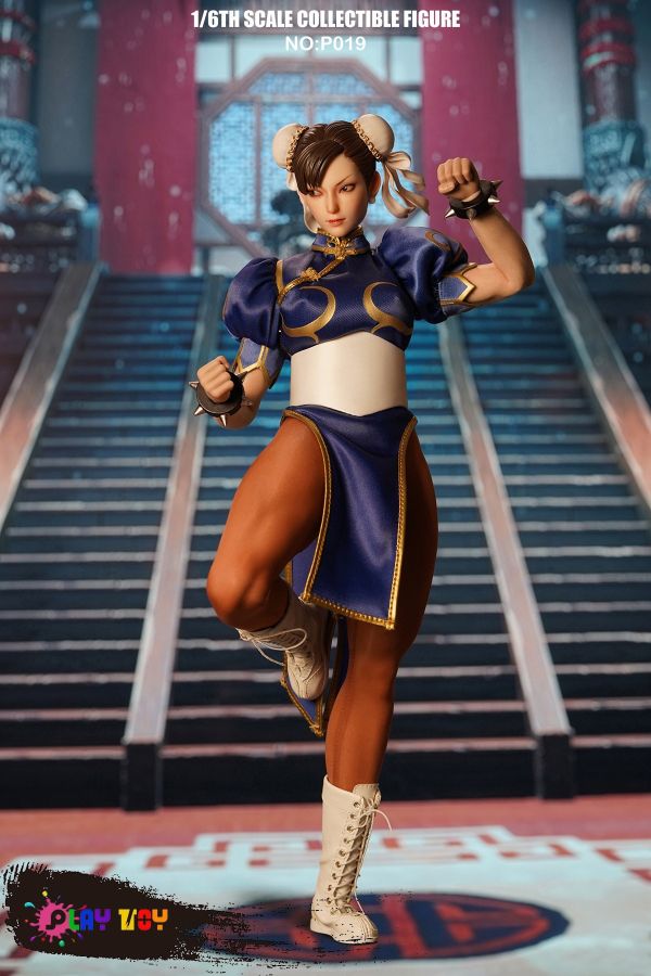 【史派克工廠】結單 預購免運23年Q4 PLAY TOY 1/6 格鬥女神 格鬥天王 春麗 NO:P019 0824 PLAY TOY 1/6 格鬥女神 格鬥天王 春麗 NO:P019
