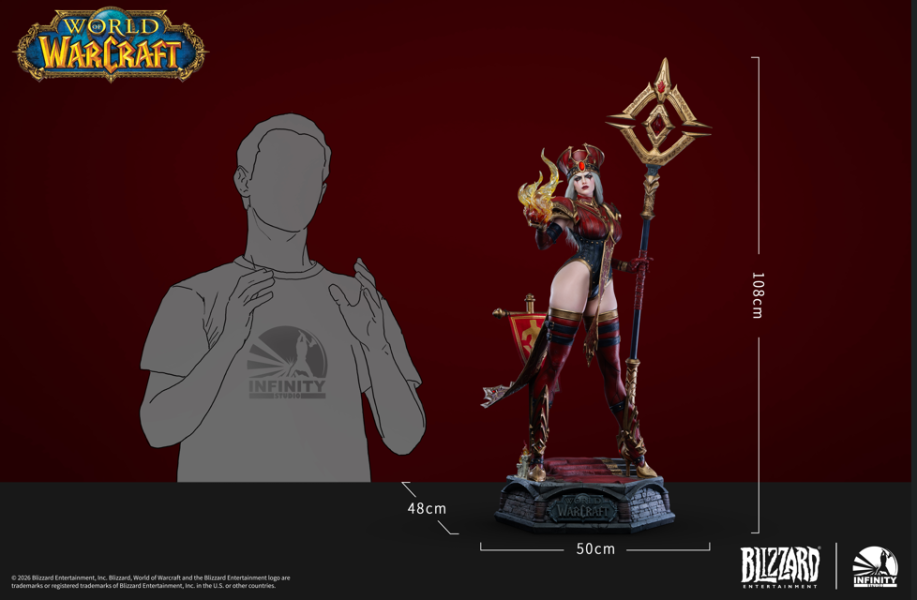 【史派克工廠】預購免運26年Q4 開天工作室 魔獸世界 懷特邁恩 1/3 全身像 IFG0068 訂 0423 開天工作室 魔獸世界 懷特邁恩 1/3 全身像 IFG0068 訂