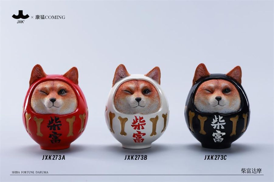 【史派克工廠】結單25年Q2 JXK 康猛Coming 聯名款 柴富達摩 柴犬 公仔 共3款 0423 JXK 康猛Coming 聯名款 柴富達摩 柴犬 公仔 共3款