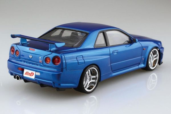 【史派克工廠】結單 預購24年10月 AOSHIMA青島社 頭文字D 星野好造 BNR34 SKYLINE GT-R 0612 AOSHIMA青島社 頭文字D 星野好造 BNR34 SKYLINE GT-R