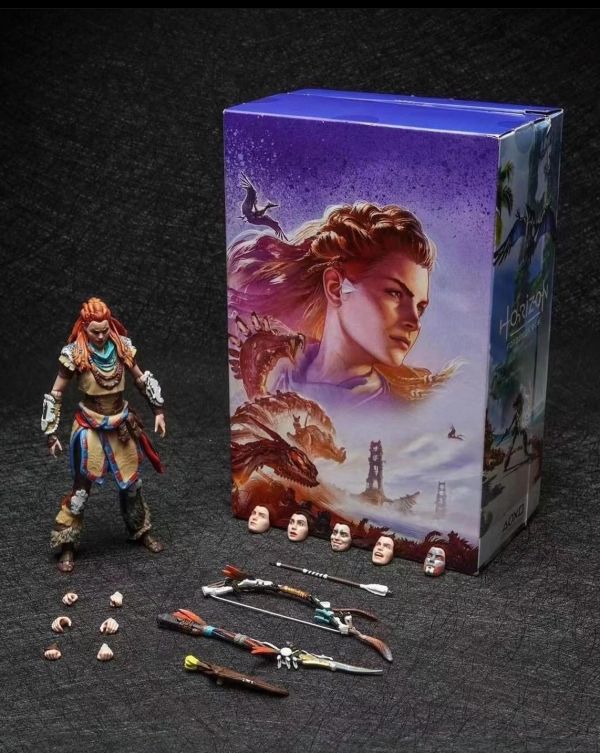 【史派克工廠】結單 預購免運24年7月 第二批 spin master 授權 1/12 地平線 亞羅伊 6寸 可動人偶 0628 spin master 正版授權 1/12 地平線 亞羅伊 6寸 可動人偶