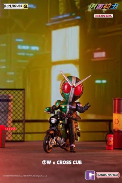 【史派克工廠】預購免運25年10月 萬代 BNFIGURE Q 假面騎士 本田機車 聯名盲盒 一中盒8入 0919 萬代 BNFIGURE Q 假面騎士 本田機車 聯名盲盒 一中盒8入
