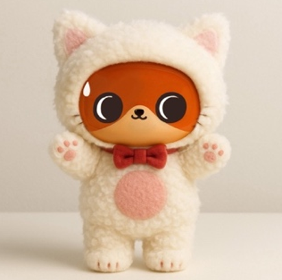 【史派克工廠】預購免運25年11月 DinDong NEKO 搪膠毛絨盲盒 一中盒6入 0930 DinDong NEKO 搪膠毛絨盲盒 一中盒6入