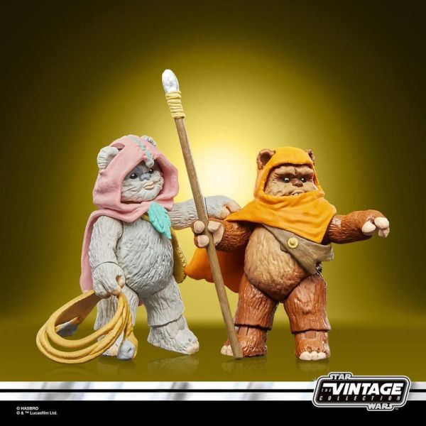 【史派克工廠】結單 預購10月 孩之寶 星際大戰經典 3.75吋 人物套裝 TV 系列 Ewoks 兩入組 0919 孩之寶 星際大戰經典 3.75吋 人物套裝 TV 系列 Ewoks 兩入組