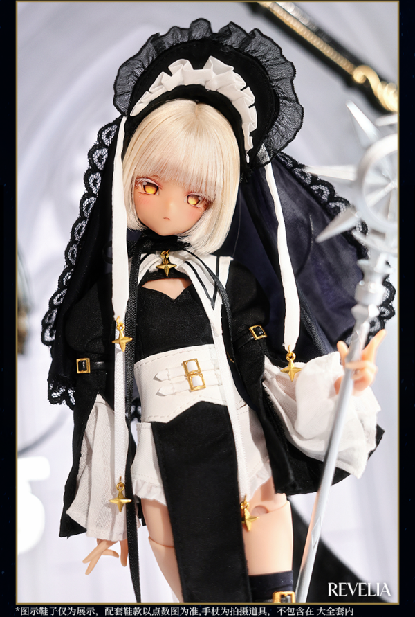 【史派克工廠】預購免運10月 心之顯影 修女雙子 露西拉 黑/白官服 全套 LXL-01-B/W 可動機械關節 0528 心之顯影 修女雙子 露西拉 黑/白官服 全套 LXL-01-B/W 可動機械關節