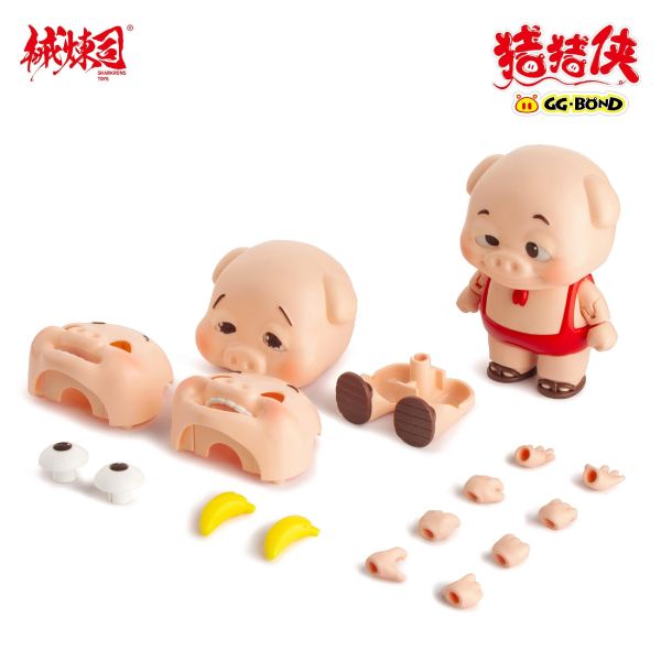 【史派克工廠】預購免運26年4月 械煉司 豬豬俠&小呆呆 板件 組裝模型 0305 械煉司 豬豬俠&小呆呆 板件 組裝模型