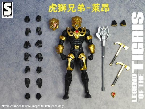 【史派克工廠】預購免運27年4月 至高進化 底格里斯傳奇 凱爾 萊昂 虎獅兄弟 1/12 可動人偶 1029 至高進化 底格里斯傳奇 凱爾 萊昂 虎獅兄弟 1/12 可動人偶