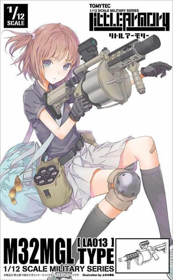 【史派克工廠】結單 預購24年8月 Tomytec 1/12 迷你武裝 LA013 M32MGL 榴彈發射器 再販 0429 Tomytec 1/12 迷你武裝 LA013 M32MGL 榴彈發射器 再販