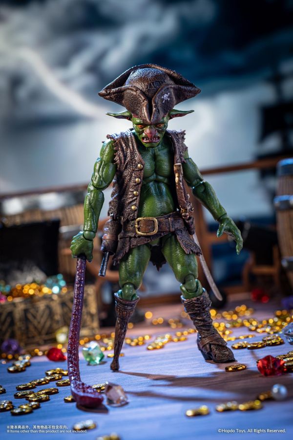 【史派克工廠】預購免運27年3月 Hopdo toys 1/12 哥布林族系列 海盗 哥布林 可動 1019 Hopdo toys 1/12 哥布林族系列 廚師長 哥布林 可動
