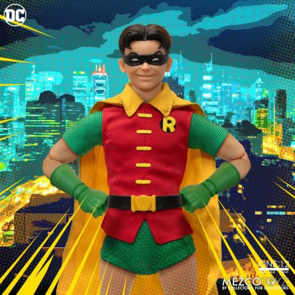 【史派克工廠】現貨 MEZCO TOYZ One: 12 DC 蝙蝠俠 羅賓 黃金時代版 0205 MEZCO TOYZ One: 12 DC 蝙蝠俠 羅賓 黃金時代版