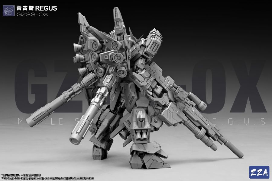 【史派克工廠】預購免運26年3月 ZZA 模型 GZSS-OX01 雷古斯 REGUS MG規格 組裝模型 0123 ZZA 模型 GZSS-OX01 雷古斯 REGUS MG規格 組裝模型