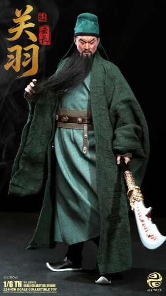 【史派克工廠】預購免運26年Q3 303TOYS 1/6 可動人偶 NO.QX003 關羽-雲長（輕享版） 0604 303TOYS 1/6 可動人偶 NO.QX003 關羽-雲長（輕享版）