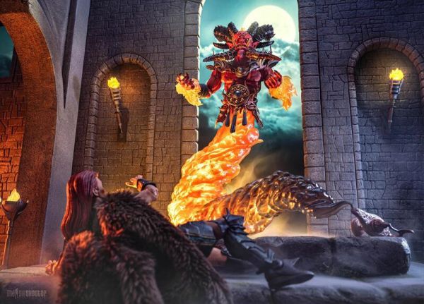 【史派克工廠】結單25年Q3 四騎士神話軍團 野獸統治波 燈神 炎魔賈恩南 7吋可動人偶 0324 四騎士神話軍團 野獸統治波 燈神 炎魔賈恩南 7吋可動人偶