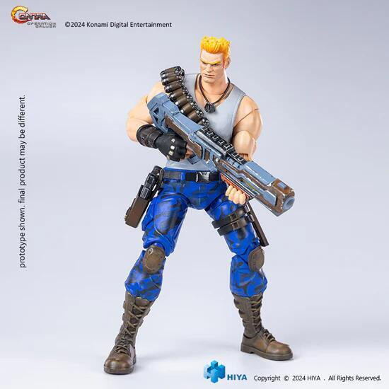 【史派克工廠】結單25年Q2 HIYA 海雅 魂斗羅 Contra 比爾 瑞澤 1/12 1017 HIYA 海雅 魂斗羅 Contra 比爾 瑞澤 1/12