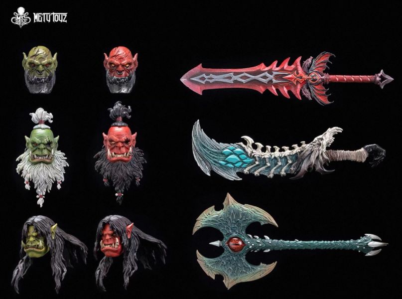 【史派克工廠】結單免運25年12月 Metytoyz 冒險者世界 獸人部落 配件包 A款 B款 0718 Metytoyz 冒險者世界 獸人部落 配件包 A款 B款