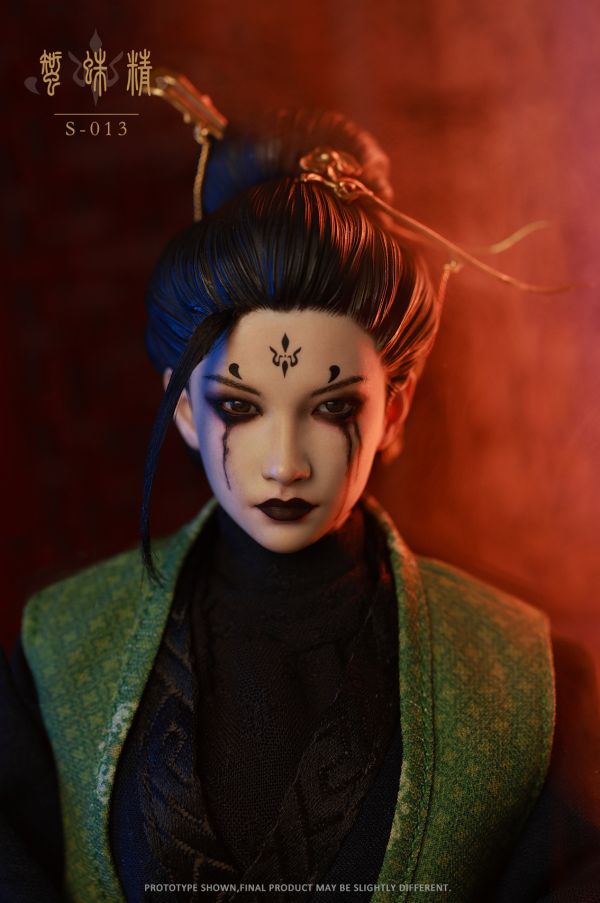 【史派克工廠】結單免運25年6月 Spider goblin 1/6 蜘蛛精 可動人偶 S-013 0214 摩動核大作戰 組裝 盲盒 第一彈 一中盒6入 13cm