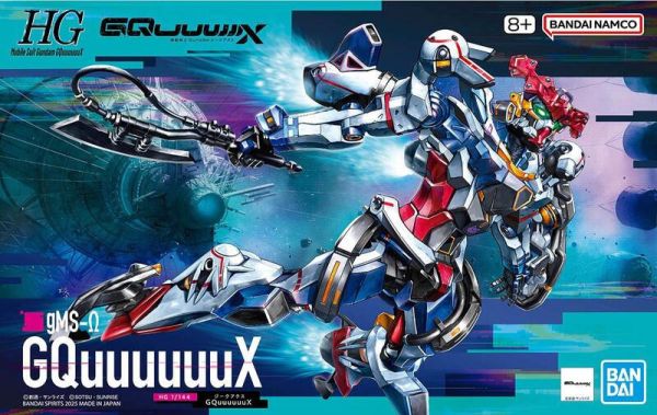 【史派克工廠】預購25年2月 BANDAI HG 1/144 機動戰士鋼彈 GQuuuuuuX 主角機 組裝模型 1209 BANDAI HG 1/144 機動戰士鋼彈 GQuuuuuuX 主角機
