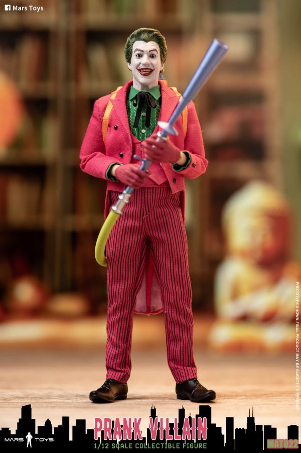 【史派克工廠】結單 預購免運Q2 Mars Toys 惡作劇 惡棍 小丑 1996 1/12布衣 可動 MAT022 0131 Mars Toys 惡作劇 惡棍 小丑 1996 1/12布衣 可動 MAT022