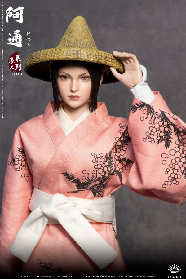 【史派克工廠】結單 預購24年Q3 ZGJKtoys 1/6 浪人系列 阿通 女浪人 JK-007 0523 ZGJKtoys 1/6 浪人系列 阿通 女浪人 JK-007
