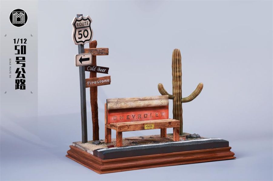 【史派克工廠】結單免運25年4月 MMMTOYS 1/12 50號公路 場景地台 擺飾 M2423 0325 MMMTOYS 1/12 50號公路 場景地台 擺飾 M2423
