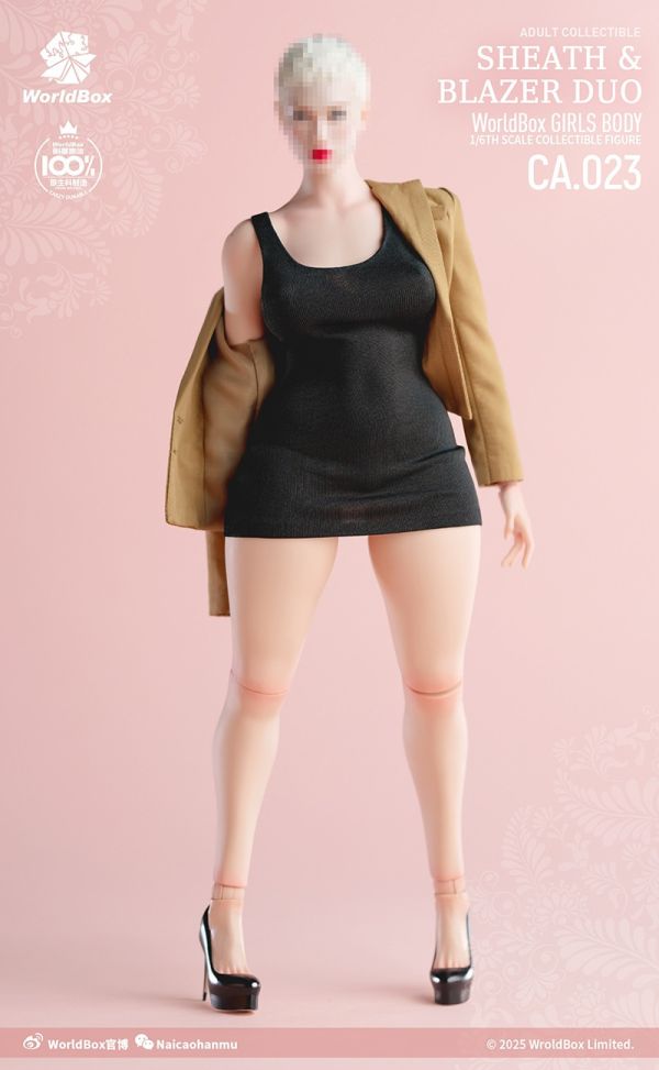 【史派克工廠】結單免運25年12月 Worldbox 1/6 大尺碼服飾吊卡 CA023 0710 Worldbox 1/6 大尺碼服飾吊卡 CA023