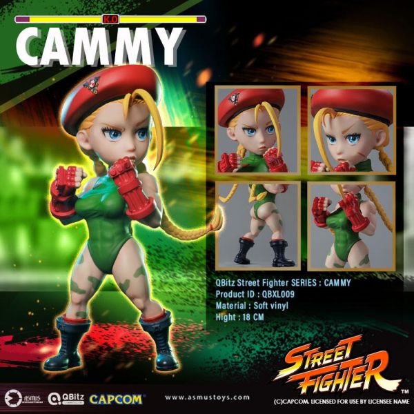 【史派克工廠】結單25年Q3 Asmus Toys 快打旋風 倩咪 Q版 QBXL005 0207 Asmus Toys 快打旋風 倩咪 Q版 QBXL005